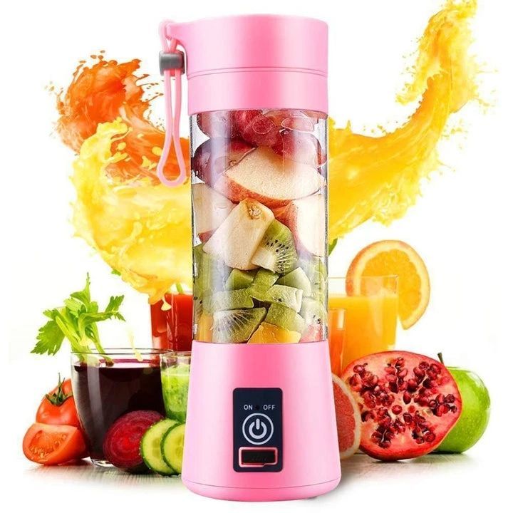 Portable Mini Blender – Rechargeable Personal Juicer for Smoothies, Shakes & Fresh Fruit Drinks